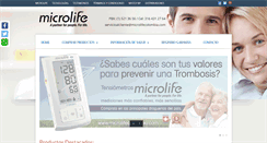 Desktop Screenshot of microlifecolombia.com